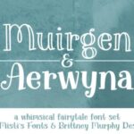 Aerwyna & Muirgen Font Duo Font - Featured Image