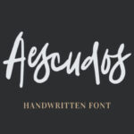 Aescudos Font - Featured Image