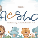 Aesha Font - Featured Image
