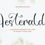 Aesteralda Font - Featured Image