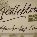 Aesthebloom Font - Featured Image