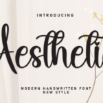 Aesthetic Font - Featured Image