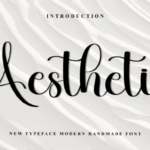 Aesthetic Font - Featured Image