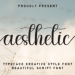 Aesthetic Font - Featured Image