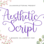 Aesthetic Font - Featured Image