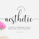 Aesthetic Font - Featured Image