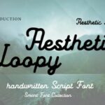 Aesthetic Loopy Font - Featured Image