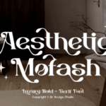Aesthetic Mofash Font - Featured Image