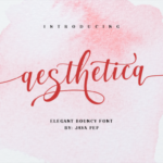Aesthetica Font - Featured Image