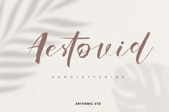 Aestovid Font - Featured Image
