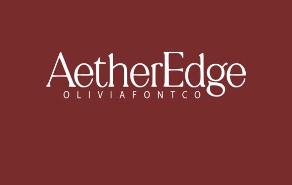 Aetheredge Font - Featured Image