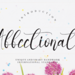 Affectionate Font - Featured Image