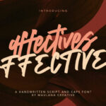 Affectives Font - Featured Image