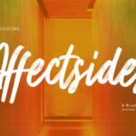 Affectsides Font - Featured Image