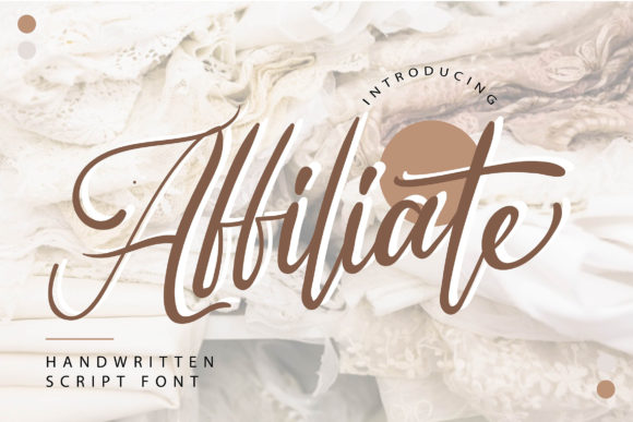 Affiliate Font - Featured Image