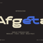 Afgeta Font - Featured Image