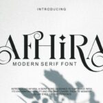 Afhira Font - Featured Image