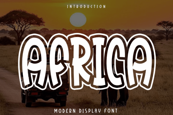Africa Font - Featured Image
