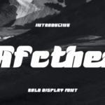 Aftcher Font - Featured Image