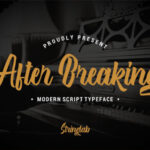 After Breaking Font - Featured Image