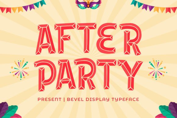 After Party Font - Featured Image