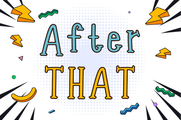 After That Font - Featured Image