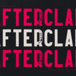 Afterclap Textured Edition Font - Featured Image