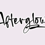 Afterglow Font - Featured Image