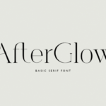 Afterglow Font - Featured Image