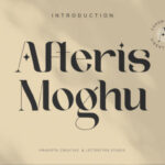 Afteris Moghu Font - Featured Image