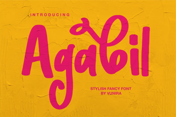 Agabil Font - Featured Image