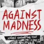 Against Madness Font - Featured Image