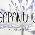 Agapanthus Font - Featured Image