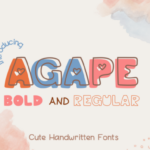 Agape Font - Featured Image