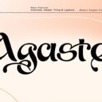 Agaste Font - Featured Image