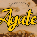 Agate Font - Featured Image