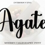 Agate Font - Featured Image