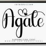 Agate Font - Featured Image