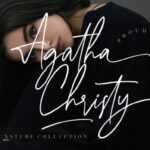 Agatha Christy Font - Featured Image