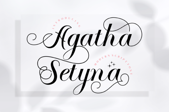 Agatha Setyna Font - Featured Image