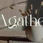 Agathe Font - Featured Image