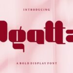 Agatta Font - Featured Image