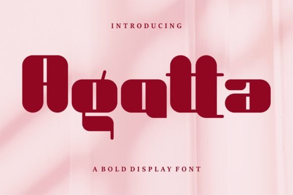 Agatta Font - Featured Image