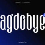 Agdobye Font - Featured Image