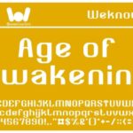 Age of Awakening Font - Featured Image