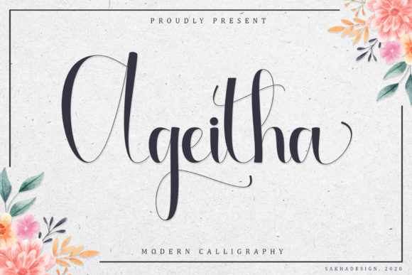 Ageitha Font - Featured Image