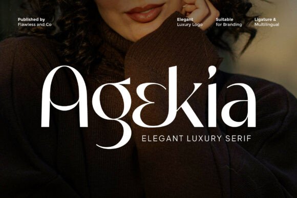 Agekia Font - Featured Image
