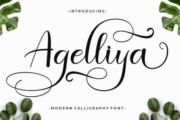 Agelliya Font - Featured Image