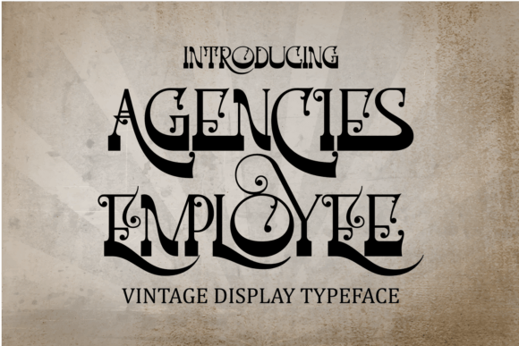 Agencies Employee Font - Featured Image