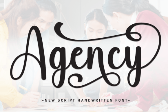Agency Font - Featured Image